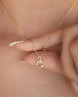 DIJE LETRAS CRISTAL SMALL 5314 OrolaminadoLuxus