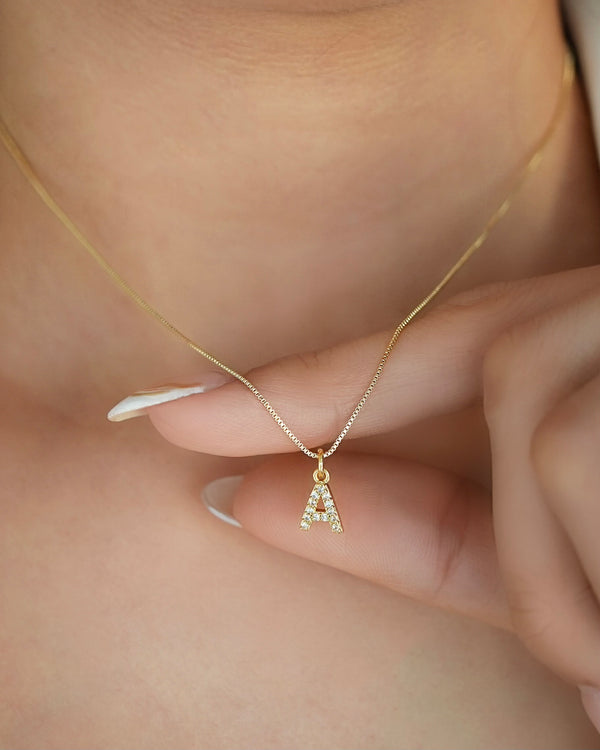 DIJE LETRA CRISTAL SMALL 5314