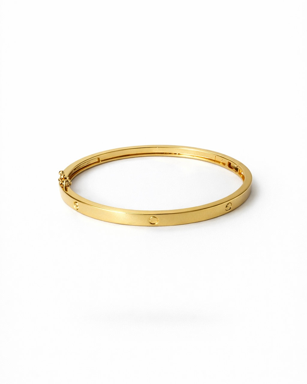 ARO TIPO CARTIER 4MM  6047 Oro laminado Luxus