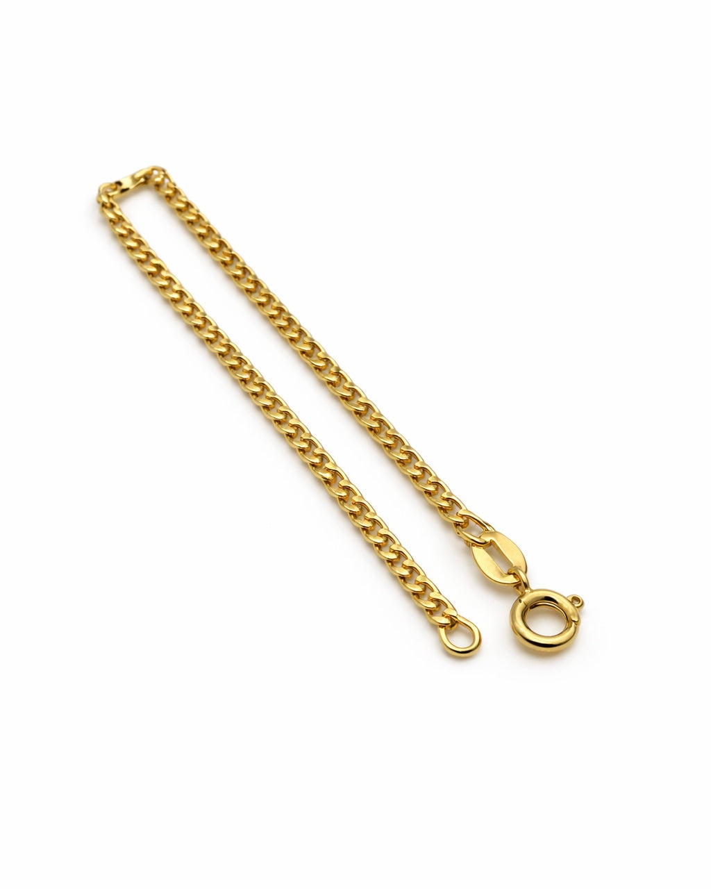 PULSERA CUBANA 2.5MM 18CM 6054 Oro laminado Luxus