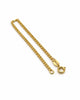 PULSERA CUBANA 2.5MM 18CM 6054 Oro laminado Luxus