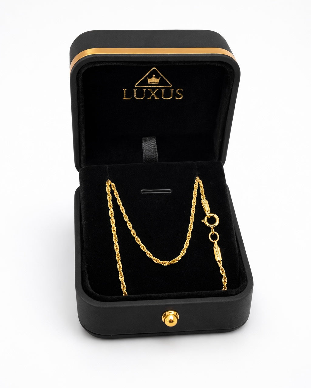 CADENA LAZO 1.5MM 50CM 6042 Oro laminado Luxus