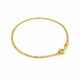 PULSERA ESCALERA PLANA 2MM 18CM 6060 Oro laminado Luxus