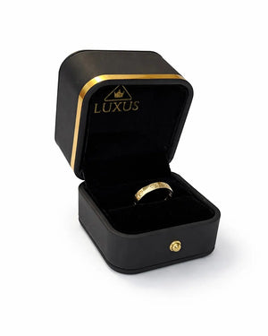 ANILLO TIPO CARTIER 4MM  6111 Oro laminado Luxus