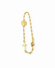 PULSERA SAN BENITO 2.5MM 18CM 6061 Oro laminado Luxus