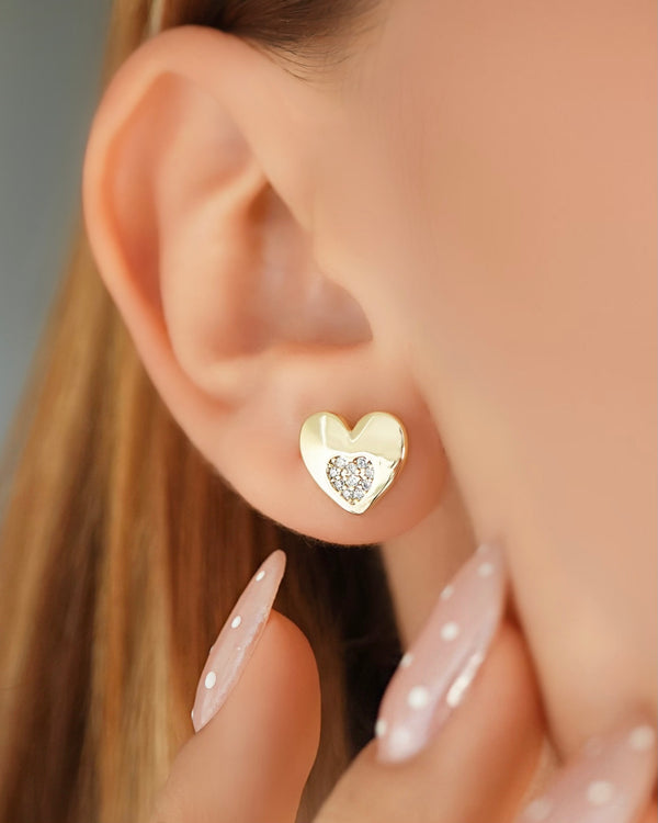 TOPO CORAZÓN LISO CENTRO CRISTAL 5535