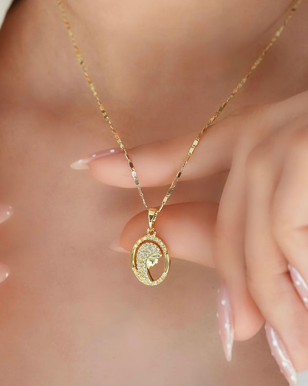 DIJE VIRGEN CRISTAL 5509