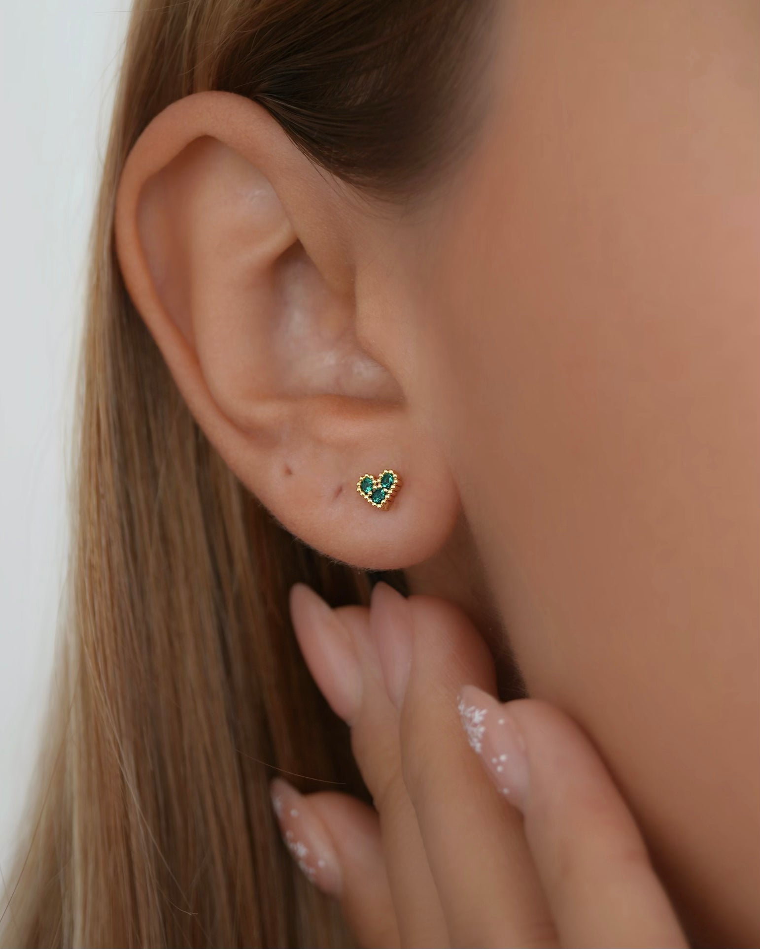 TOPO CORAZÓN SMALL VERDE ESMERALDA 4917
