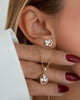 SET BRILLO SUBTLE ROSE 4912 OrolaminadoLuxus
