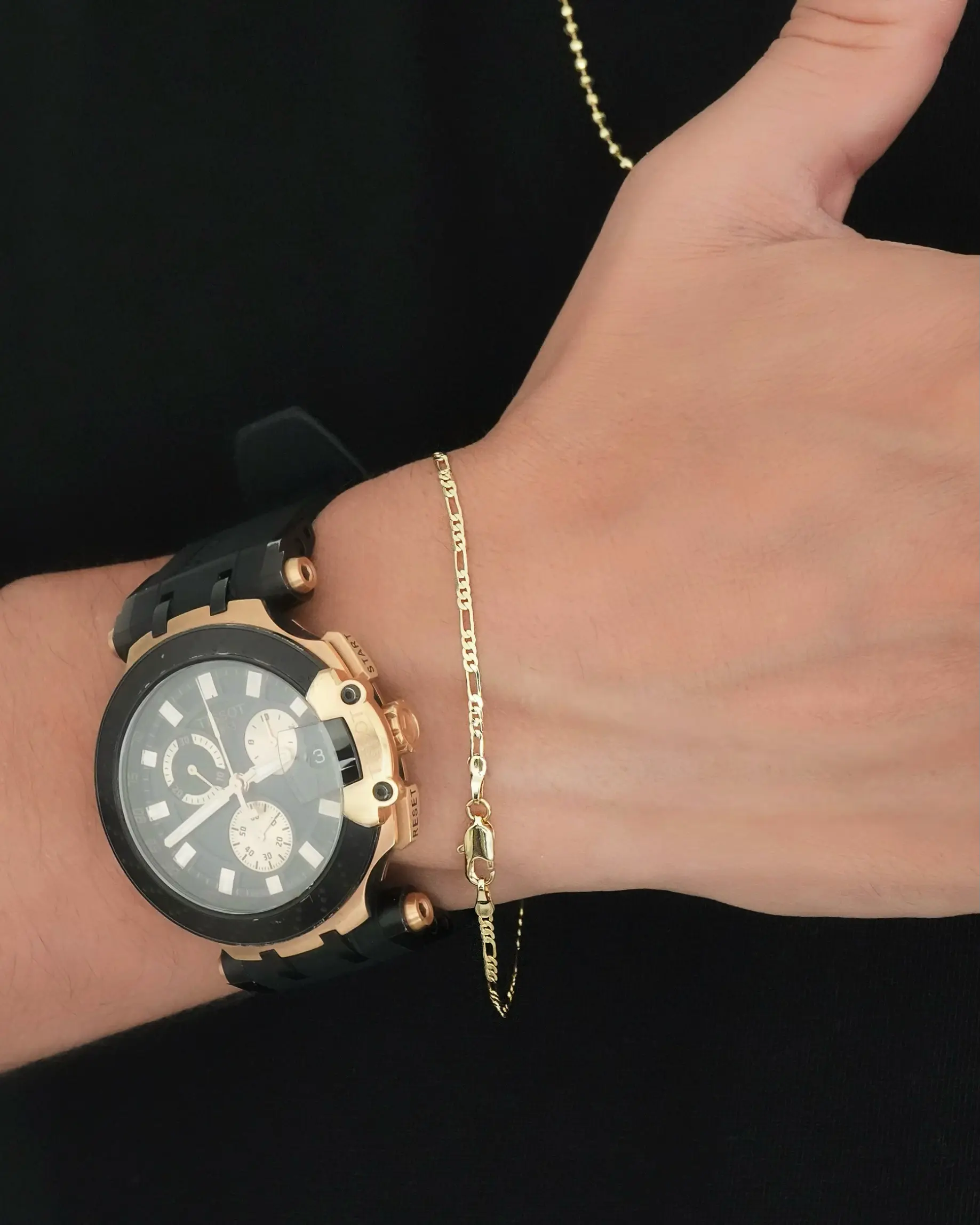 PULSERA CARTIER 3X1 2MM 20CM  5033 OrolaminadoLuxus