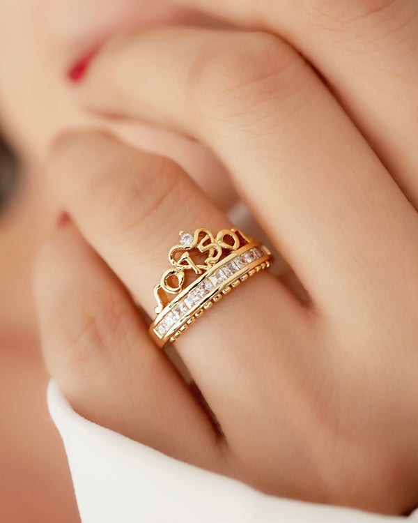 ANILLO 15 AÑOS CRISTAL 5528