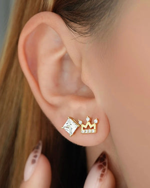 AHORRA EN SET X 2  ARETES EN ORO LAMINADO OrolaminadoLuxus