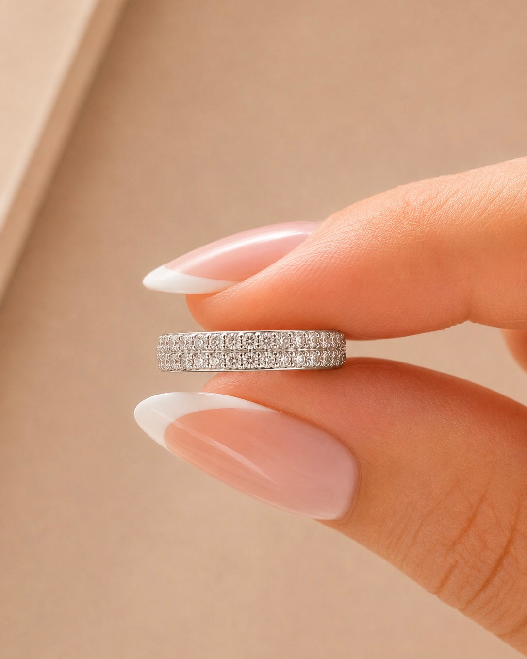 ANILLO ALMA CRISTAL PLATA 5873 Oro laminado Luxus