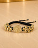 BRAZALETE SAN BENITO TRES CARRILES 4MM DIAMANTADO  6391 Oro laminado Luxus
