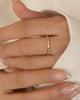 ANILLO ZOE MINIMALISTA 5100 OrolaminadoLuxus