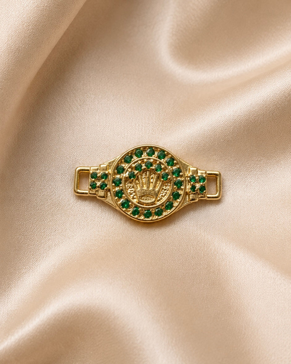 HERRAJE ROLEX RELOJ ESMERALDA 24X12MM 6356 Oro laminado Luxus
