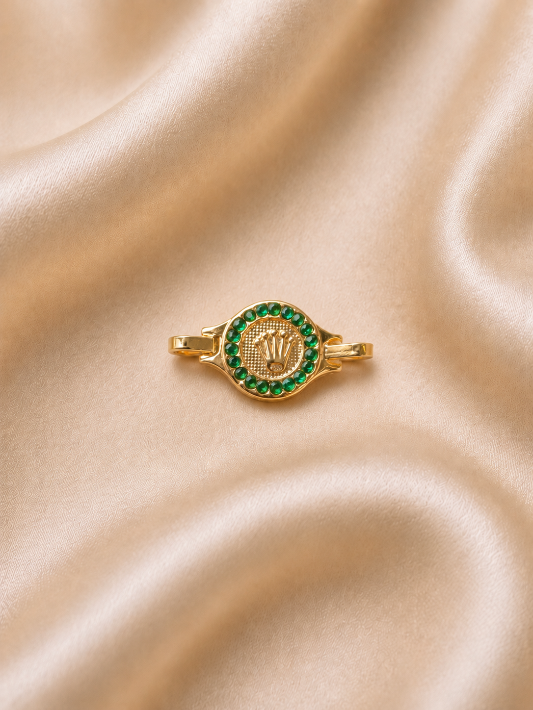 HERRAJE ROLEX SMALL VERDE 19MM 6206 Oro laminado Luxus