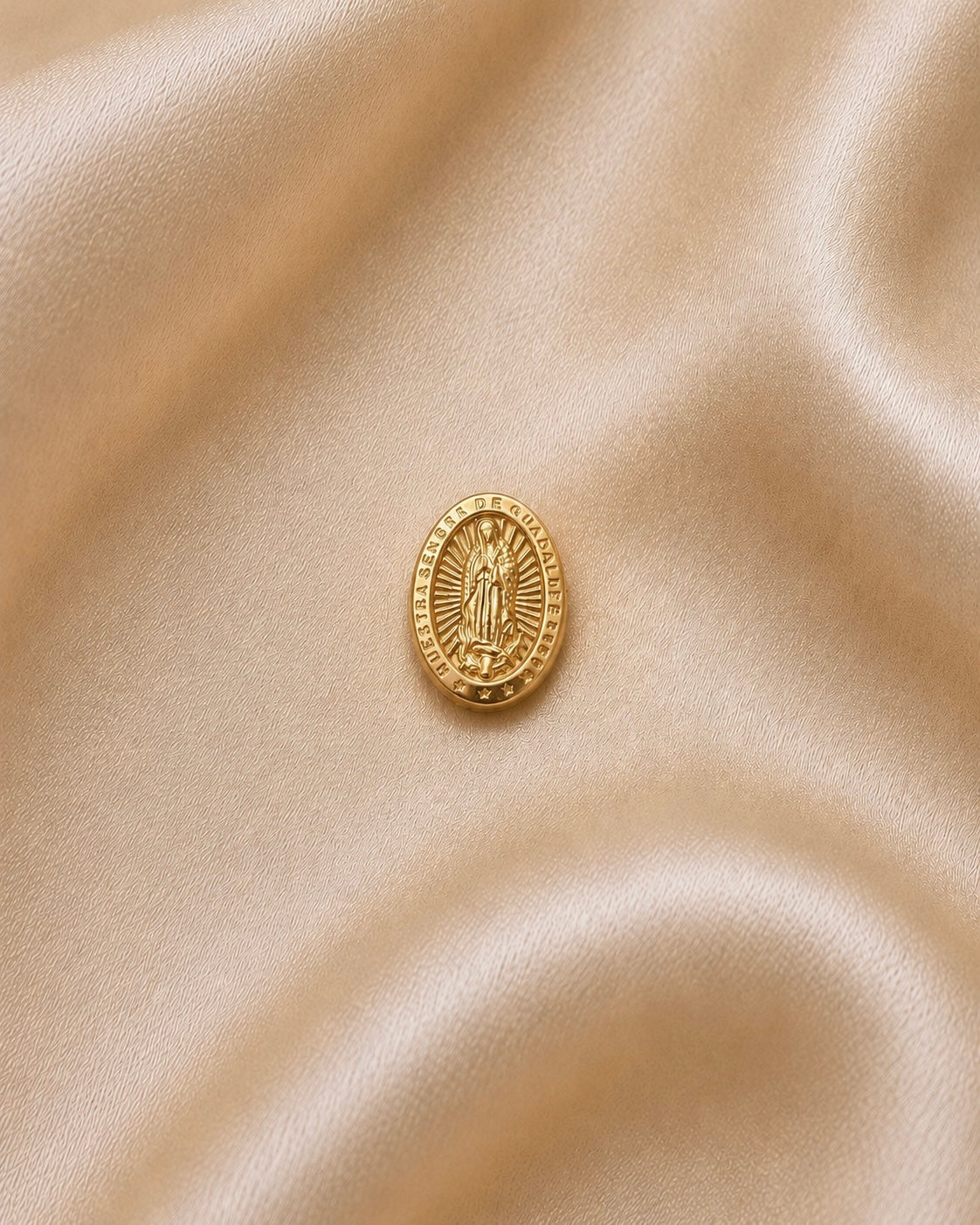 HERRAJE VIRGEN DE GUADALUPE DESTELLO 10MM 5953 Oro laminado Luxus