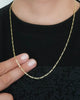 CADENA CARTIER 3x1 2MM 60CM ID: 4096 (Copia) OrolaminadoLuxus
