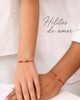 PULSERA 3 DESEOS HILO DE AMOR