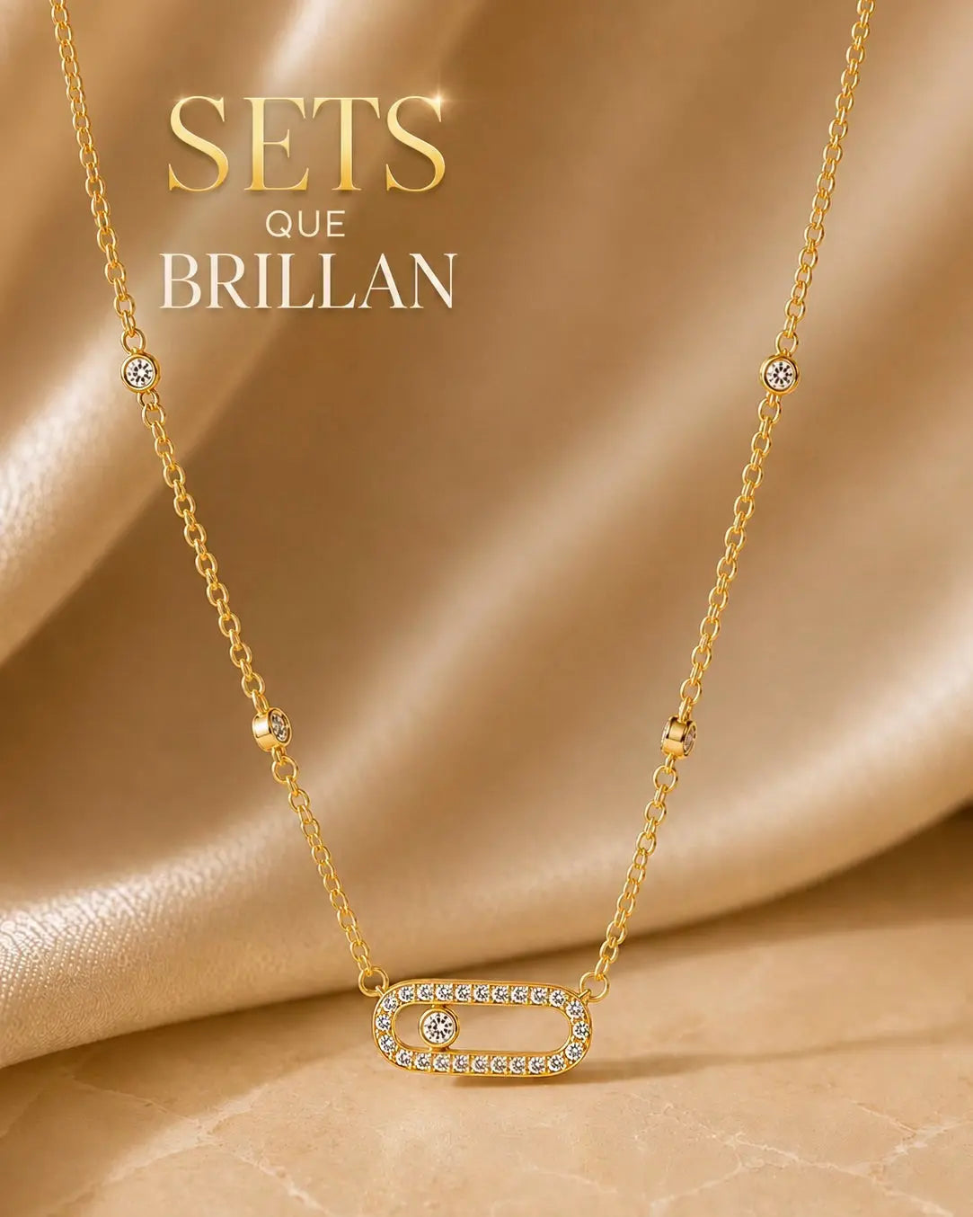SET MSK MOVE ONE 20MM 40 + 4CM  6431 Oro laminado Luxus
