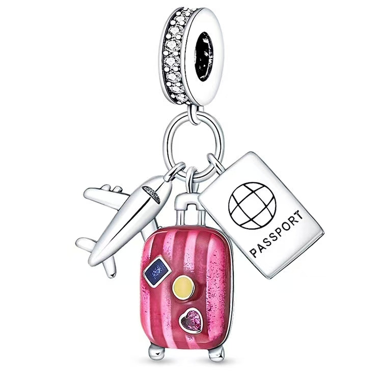 CHARMS COLGANTE I LOVE TO TRAVEL 5149