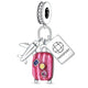 CHARMS COLGANTE I LOVE TO TRAVEL 5149 OrolaminadoLuxus