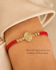 BRAZALETE 4MM MACRAME DIJE VIRGEN 4934