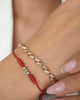 PULSERA INFINITE CRISTAL ROSE 5154 OrolaminadoLuxus