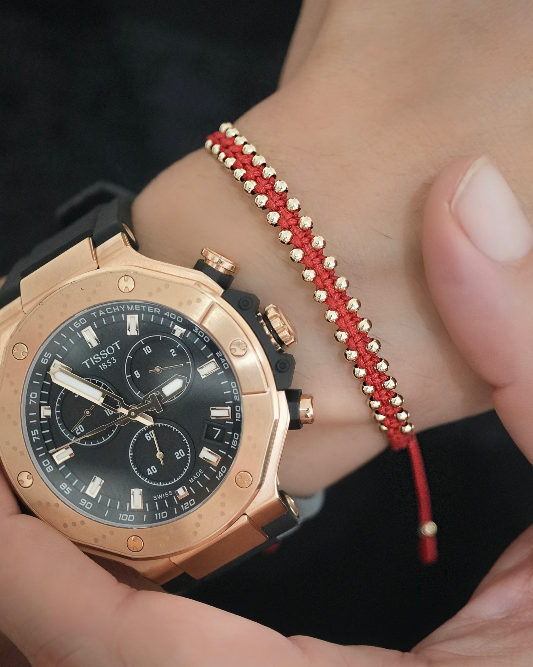 BRAZALETE B2.5M DOBLE CARRIL TEJIDA 2061