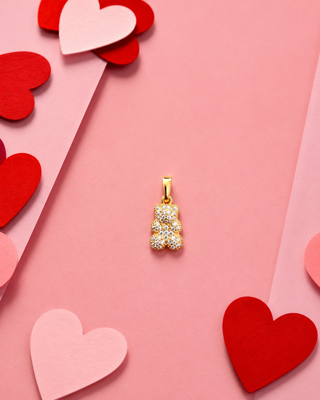 DIJE OSO CRISTAL SWAROVSKI 1CM 6463