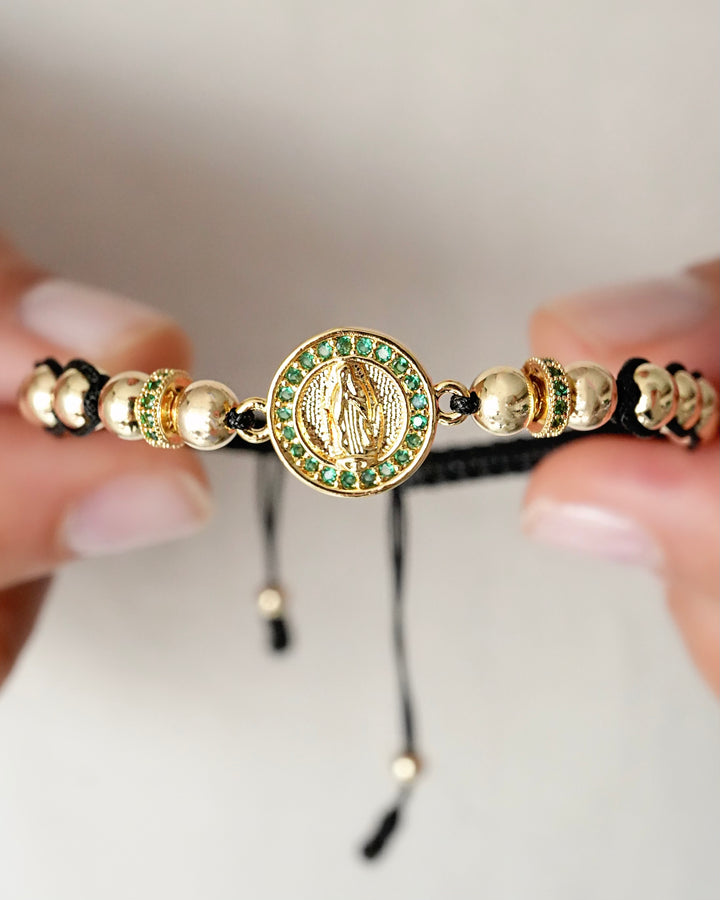 BRAZALETE VIRGEN GUADALUPE B 5MM 5726 OrolaminadoLuxus