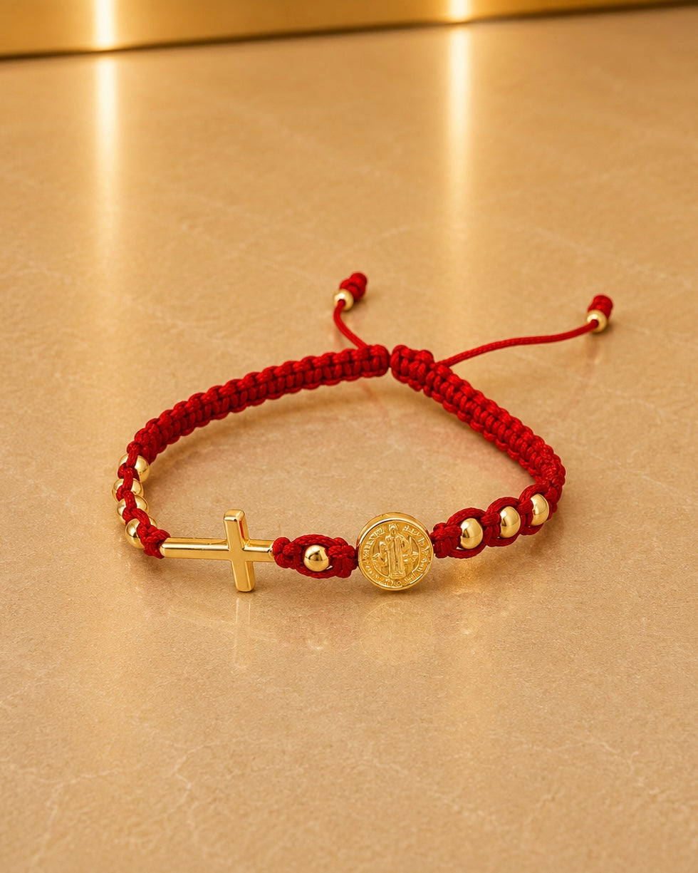 BRAZALETE PROTECION CRUZ-SAN BENITO 4MM 6473