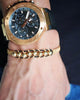 BRAZALETE GOLDEN FLOW LISO OrolaminadoLuxus