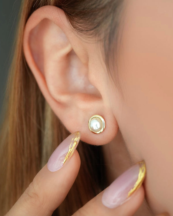 TOPO PERLA ROSCA DE SEGURIDAD 5763 OrolaminadoLuxus