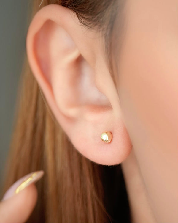 TOPO BALIN 4MM ROSCA DE SEGURIDAD 5638 OrolaminadoLuxus