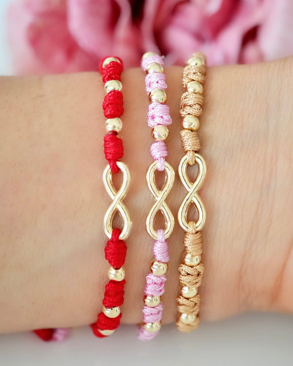 BRAZALETE INFINITO 5764 OrolaminadoLuxus