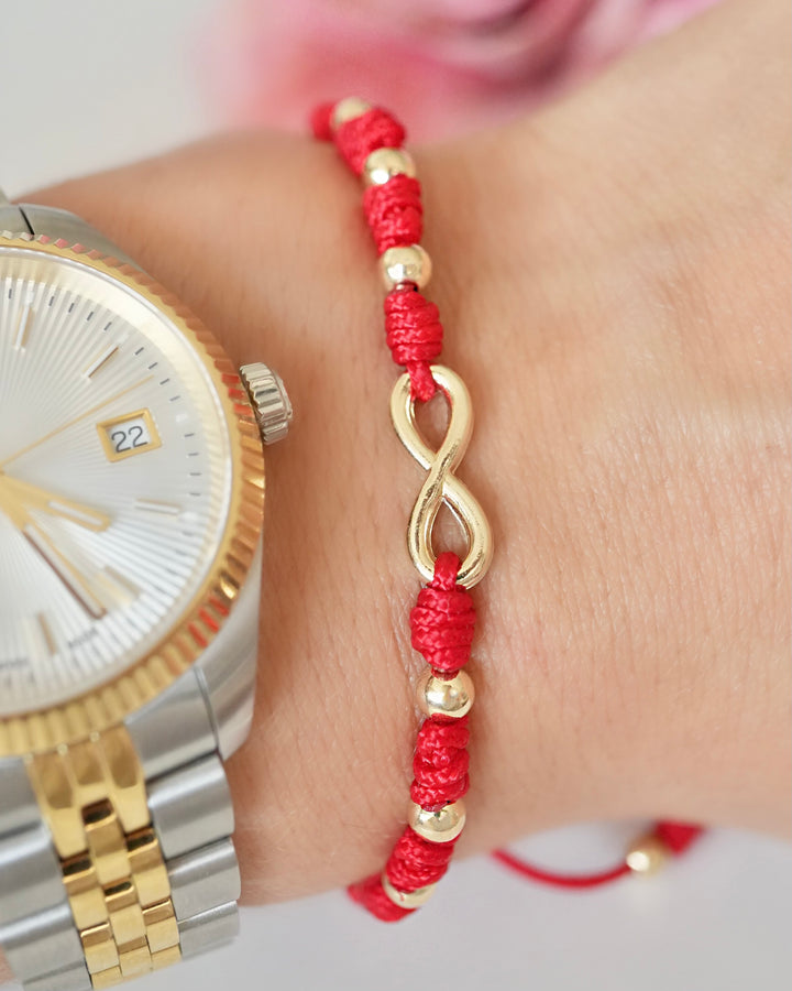 BRAZALETE INFINITO 5764 OrolaminadoLuxus