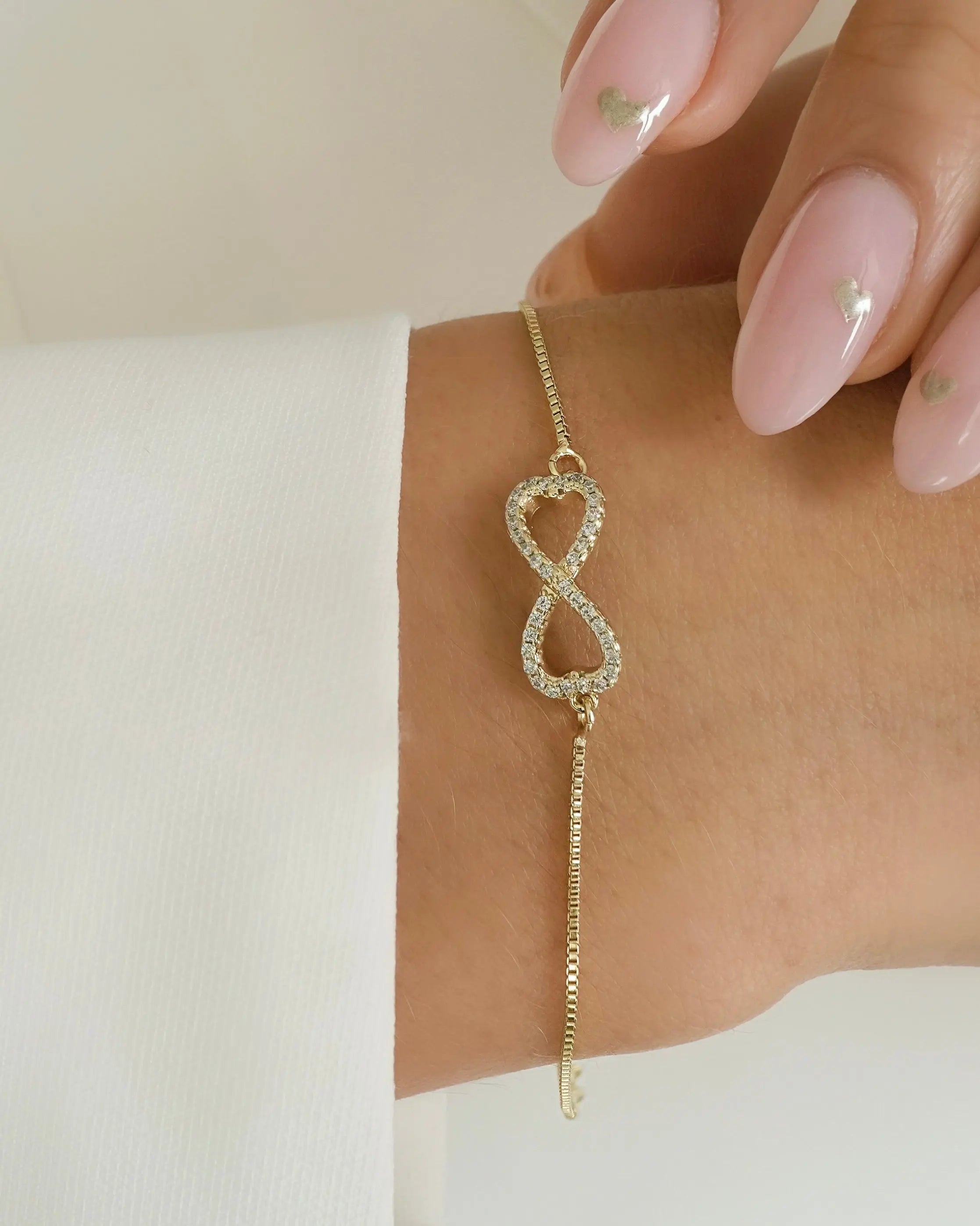 PULSERA INFINITO GOLD 17CM 5159 OrolaminadoLuxus
