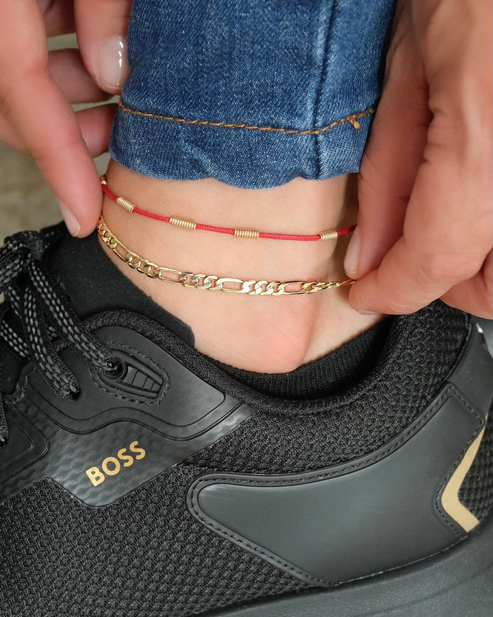 TOBILLERA CARTIER 5MM 26CM 5779 OrolaminadoLuxus