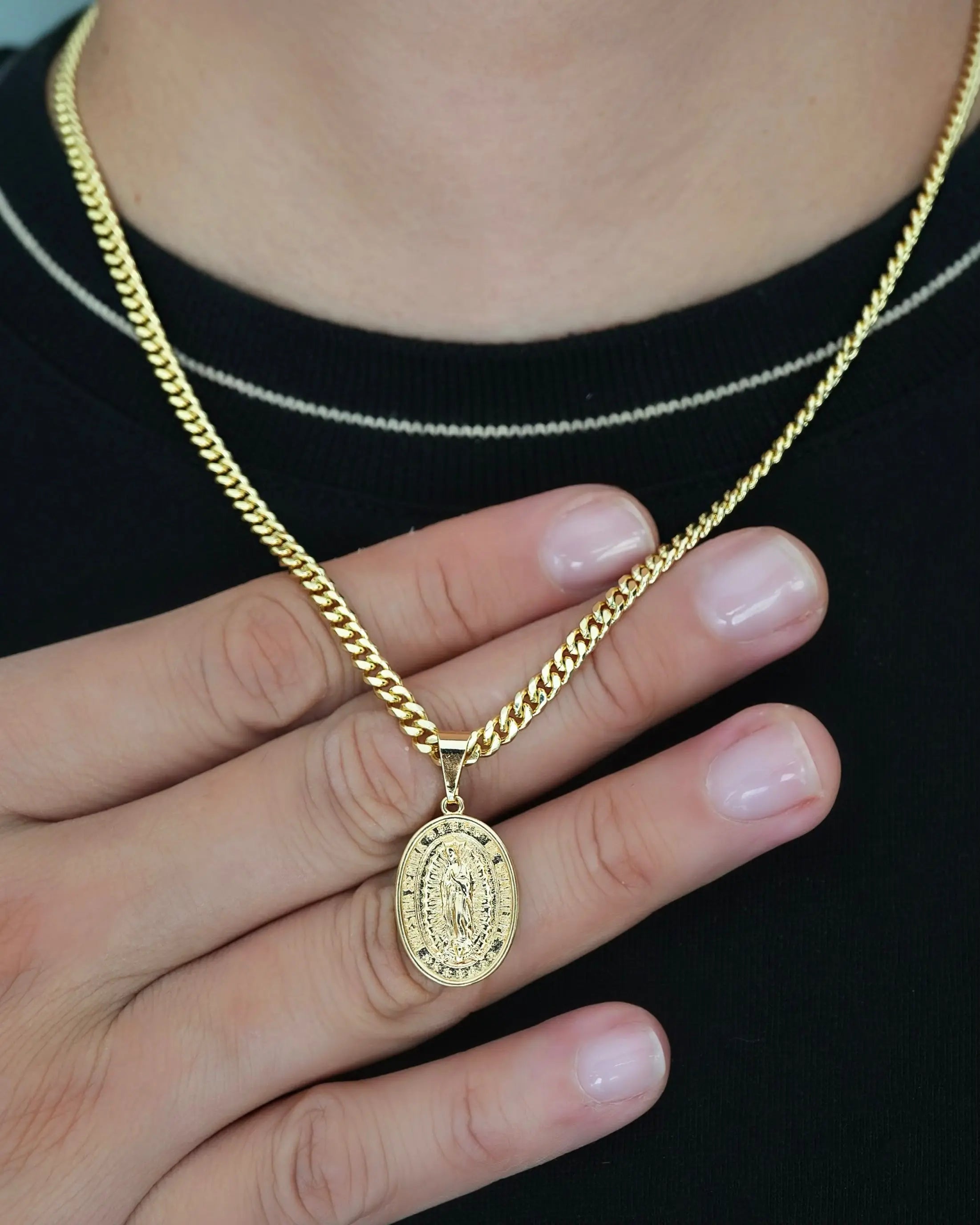 DIJE VIRGEN DE GUADALUPE  5224 OrolaminadoLuxus