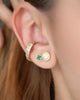 EARCUFF INARA CRISTAL 5628 Oro laminado Luxus