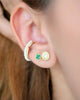 EAR CUFF PEARL 5629 Oro laminado Luxus