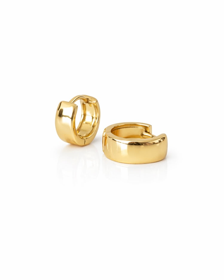 CANDONGA NYSA GOLD PEQUEÑA 1CM 5923 Oro laminado Luxus