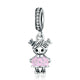 CHARMS COLGANTE NIÑA PINK 5244 OrolaminadoLuxus