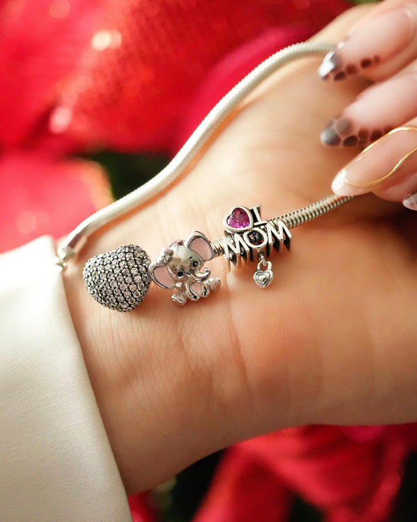 SET PANDORA MOM OrolaminadoLuxus