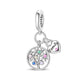 CHARMS COLGANTE FAMILY COLORS 5738 OrolaminadoLuxus