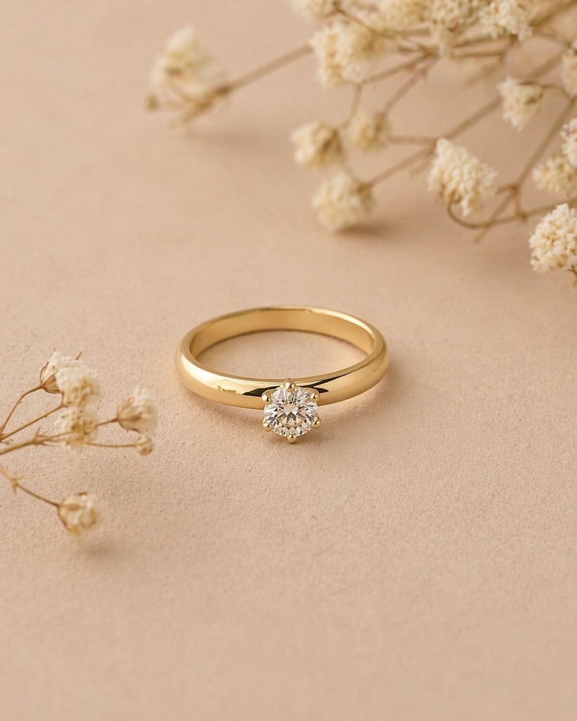 ANILLO PROMESA  6196 Oro laminado Luxus