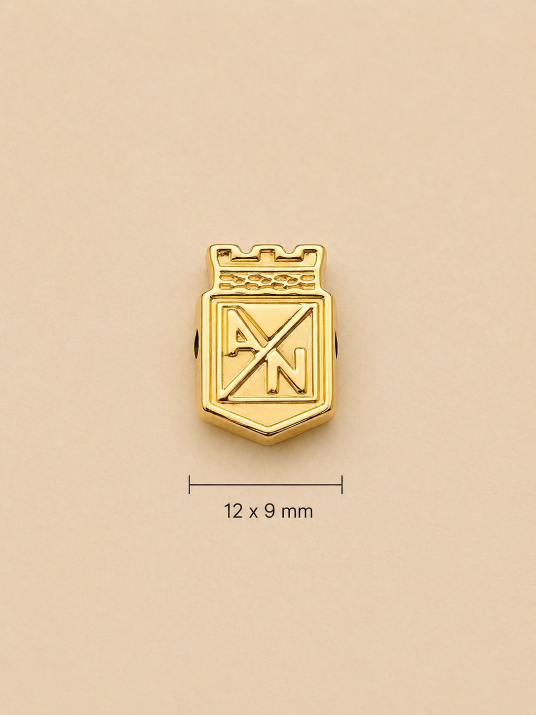 HERRAJE ATLETICO NACIONAL 5983 Oro laminado Luxus