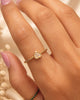 ANILLO LOVE CRISTAL AJUSTABLE 6233 Oro laminado Luxus